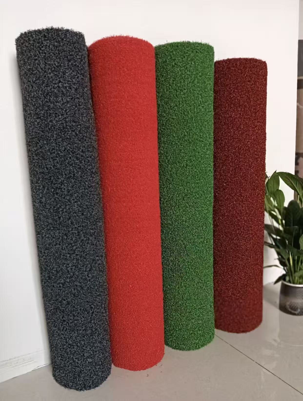 Gold mining matting rolls prepared for product presentation